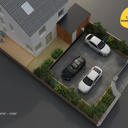 Chezdamdam - La Du Thar - 300m Piscine Babyfoot Arcade Pingpong Petanque Prázdninový dům Saint-Pair-sur-Mer