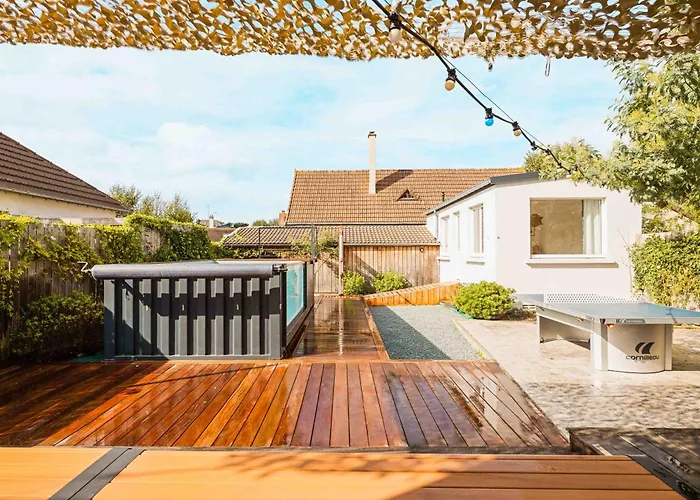 Chezdamdam - La Du Thar - 300m Piscine Babyfoot Arcade Pingpong Petanque Prázdninový dům *